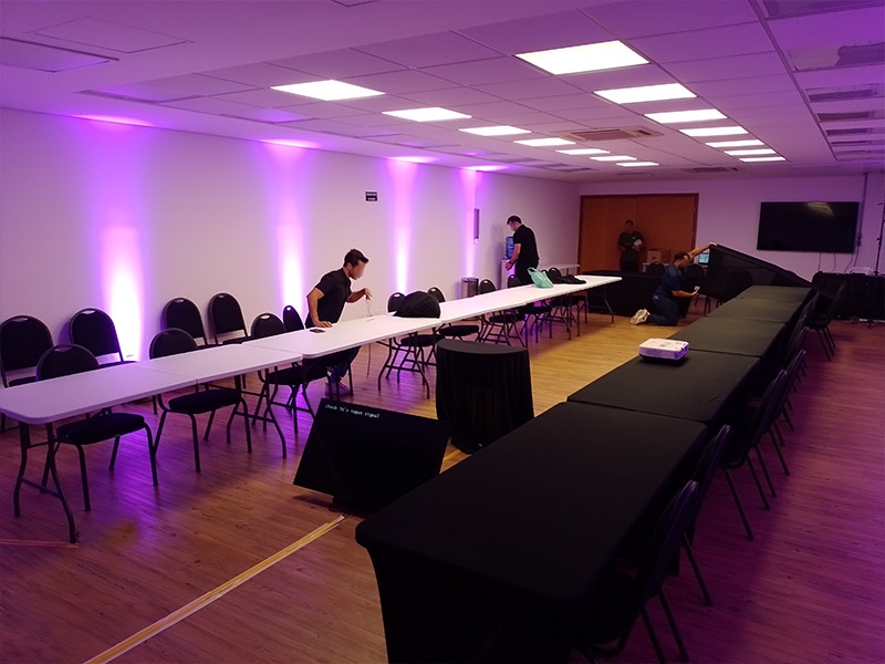 Evento da empresa Vivo