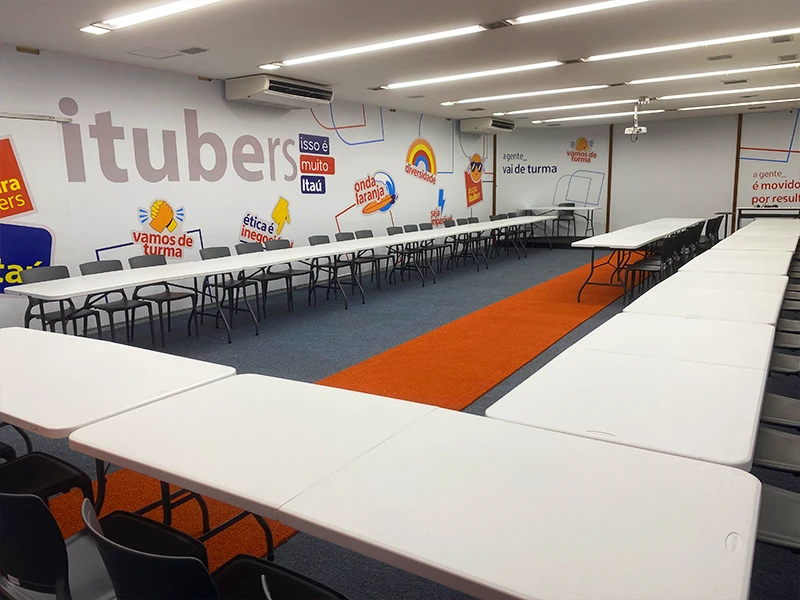 Sala de reunião Itaú